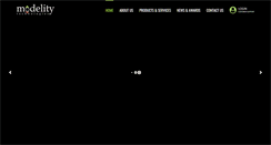 Desktop Screenshot of modelity.com